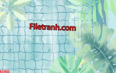 File ảnh File tranh gốc dán tường hươu nai sừng K77463 (gốc) trang trí khách sạn