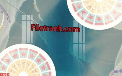 Mua file gốc File tranh gốc dán tường hươu nai sừng K77512 (in ấn) tại Filetranh.com