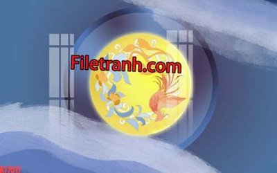 Chi tiết file tranh tráng gương File tranh gốc dán tường hươu nai sừng K77517 (ảnh gốc)