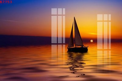 File in trần File gốc in tranh tổng hợp K7753 (bản gốc) hoa văn