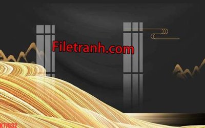 File tranh File tranh gốc dán tường hươu nai sừng K77532 (ảnh gốc) độc quyền