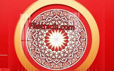 Tải file File tranh gốc dán tường hươu nai sừng K77533 (ảnh gốc) in gạch men