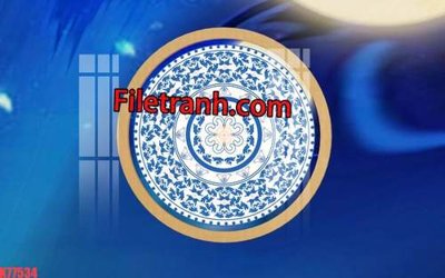 Tải file File tranh gốc dán tường hươu nai sừng K77534 (gốc) làm file tranh quảng cáo