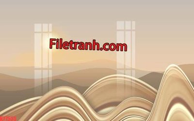 File gốc File tranh gốc dán tường hươu nai sừng K77535 (in 3D) nghệ thuật