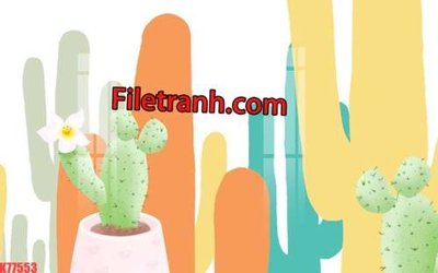 File ảnh File tranh gốc dán tường hươu nai sừng K77553 (gốc) cho trang trí nhà hàng