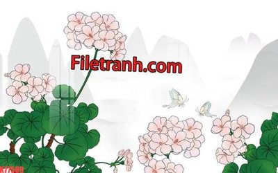 File tranh File tranh gốc dán tường hươu nai sừng K77589 (ảnh gốc) in trần xuyên sáng