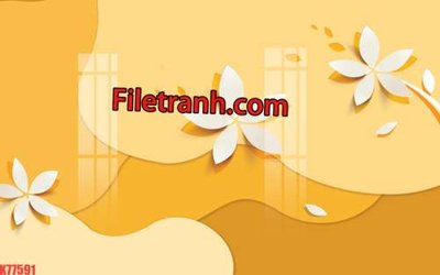 File gốc in tráng gương File tranh gốc dán tường hươu nai sừng K77591 chi tiết