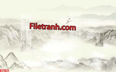 File gốc File tranh gốc dán tường hươu nai sừng K77621 (cho in ấn) độc quyền