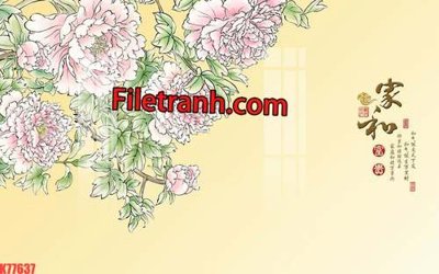 Tải file gốc File tranh gốc dán tường hươu nai sừng K77637 (bản PSD) chỉnh sửa được