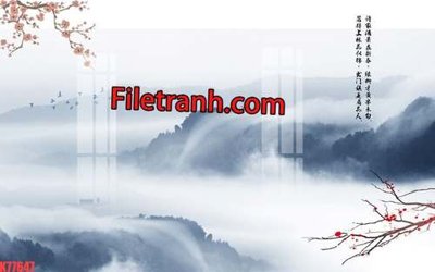 Download file gốc File tranh gốc dán tường hươu nai sừng K77647 (độ nét cao)