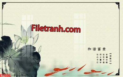 File PSD File tranh gốc dán tường hươu nai sừng K77683 (bản gốc) dễ dàng edit