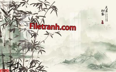 Chi tiết file gốc File tranh gốc dán tường hươu nai sừng K77770 (cho in tráng gương)