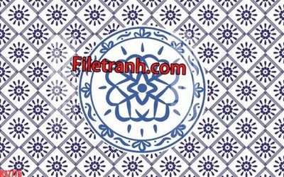 Ảnh gốc File tranh gốc dán tường hươu nai sừng K77775 (nét căng) in mica