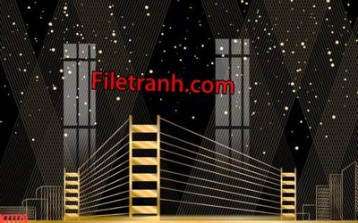 File gốc File tranh gốc dán tường hươu nai sừng K77779 (in 3D) cho trang trí