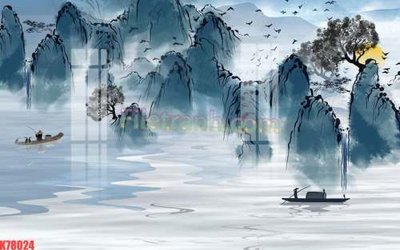 File PSD File tranh gốc dán tường đẹp K78024 (bản gốc) độ phân giải cao