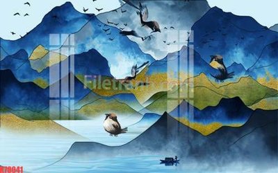 File in trần File tranh gốc dán tường đẹp K78041 (file gốc) chủ đề vũ trụ