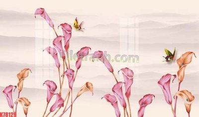 File gốc File tranh gốc dán tường đẹp K78129 (trang trí) phòng trẻ em