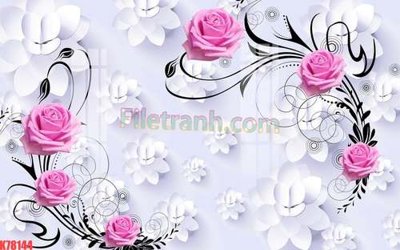 File PSD File tranh gốc dán tường đẹp K78144 (bản gốc) cho nhà in