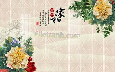 File in ấn File tranh gốc dán tường đẹp K78177 (bản gốc) sắc nét