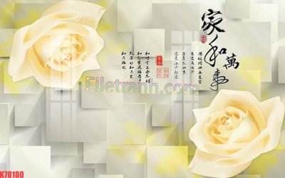 File gốc File tranh gốc dán tường đẹp K78180 (PSD/TIFF) độ phân giải cao