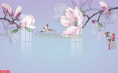 Download file File tranh gốc dán tường đẹp K78188 (gốc) in mica cao cấp