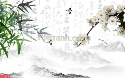 File gốc in ấn File tranh gốc dán tường đẹp K78193 chất lượng vượt trội