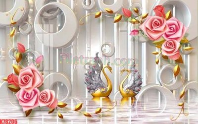 File tranh in trần File tranh gốc dán tường đẹp K78206 (ảnh gốc siêu nét)