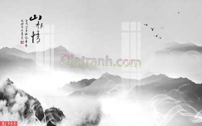 File in lụa File tranh gốc dán tường đẹp K78233 (hoa văn) File tranh gốc dán tường đẹp K78233