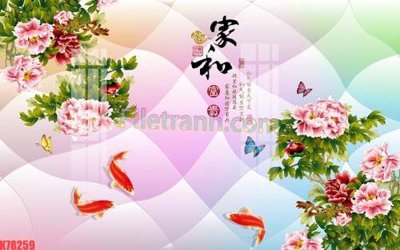 Tải xuống file tranh gốc File tranh gốc dán tường đẹp K78259 (PSD/TIFF)