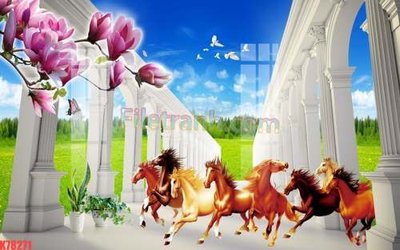 File tranh File tranh gốc dán tường đẹp K78271 (bản gốc) in lụa 5D