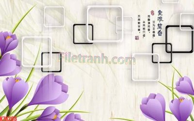 File gốc File tranh gốc dán tường đẹp K78293 (trang trí) cho phòng khách