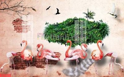 File gốc File tranh gốc dán tường đẹp K78299 (phong cách) tối giản