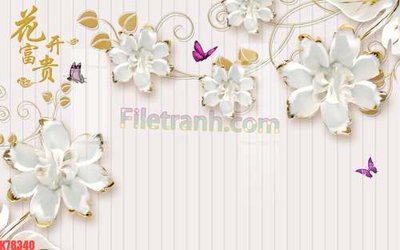 File tranh File tranh gốc dán tường đẹp K78340 (gốc) in trên kính