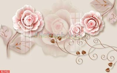 File in lụa File tranh gốc dán tường đẹp K78370 (chất lượng cao) File tranh gốc dán tường đẹp K78370