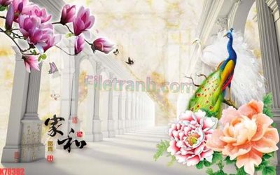 File in trần File tranh gốc dán tường đẹp K78382 (bản gốc) hoa văn