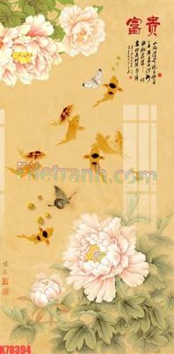 File tranh File tranh gốc dán tường đẹp K78394 (ảnh gốc) in trần nhà