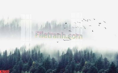 File tranh File tranh gốc dán tường đẹp K78417 (ảnh gốc) in trần nhà