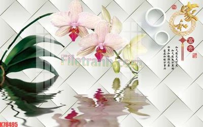 File tranh gốc File tranh gốc dán tường đẹp K78495 chủ đề hiện đại