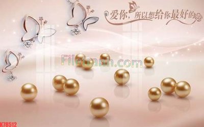 File gốc File tranh gốc dán tường đẹp K78512 (in tráng gương) nghệ thuật