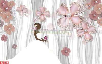 File gốc File tranh gốc dán tường đẹp K78523 (in 3D) nghệ thuật