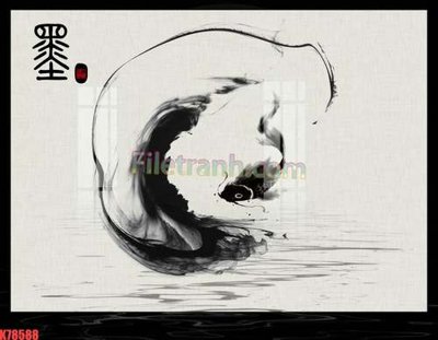 Ảnh gốc file in lụa File tranh gốc dán tường đẹp K78588 chi tiết