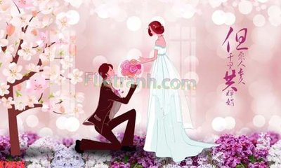 File ảnh File tranh gốc dán tường đẹp K78626 (gốc) in standee