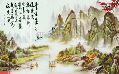 Tải file File tranh gốc dán tường đẹp K78630 (gốc) làm file quảng cáo