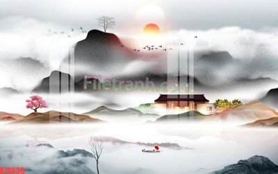 Tải file File tranh gốc dán tường đẹp K78636 (gốc) chủ đề tôn giáo