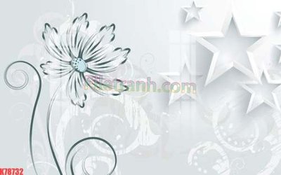 File gốc File tranh gốc dán tường đẹp K78732 (in mica) trang trí