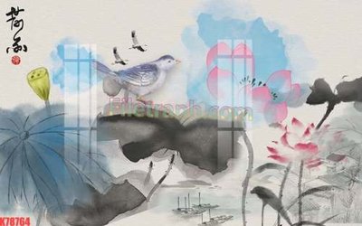 File tranh File tranh gốc dán tường đẹp K78764 (gốc) chủ đề trẻ em