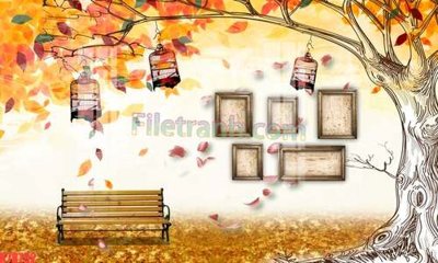 Tải file File tranh gốc dán tường đẹp K78792 (gốc) in nhanh