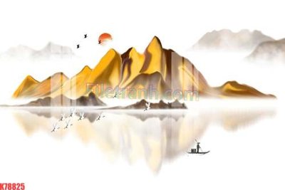 Tải file gốc File tranh gốc dán tường đẹp K78825 (in bạt) quảng cáo