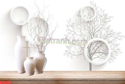 File gốc File tranh gốc dán tường đẹp K78892 (trang trí) phòng ngủ