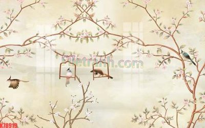 File gốc File tranh gốc dán tường đẹp K78919 (PNG) chất lượng cao